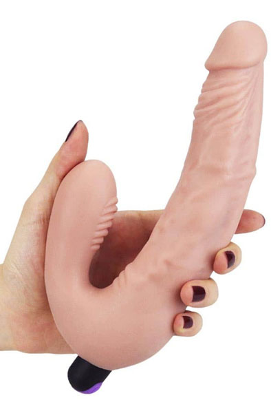 Lovetoy Rechargeable IJOY Strapless Strap-On - Strap-on 2