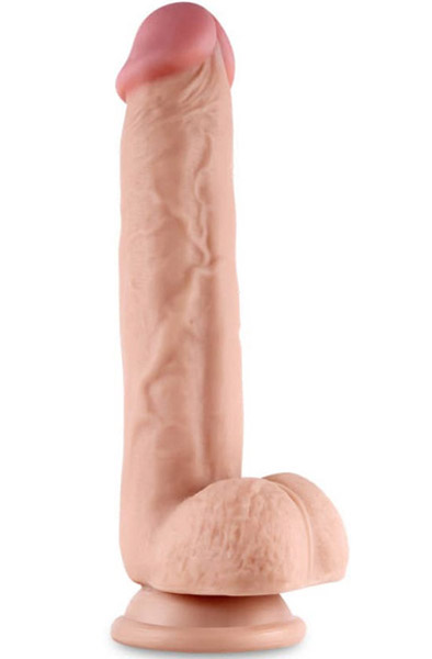 Lovetoy Sliding-Skin Dildo 24 cm - Dildo 1