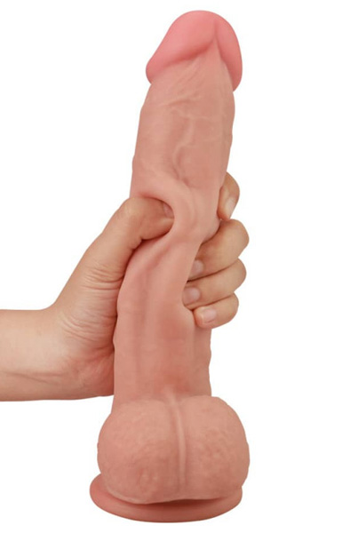 Lovetoy Sliding-Skin Dildo 24 cm - Dildo 2