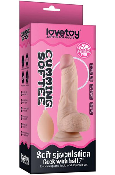 Lovetoy Soft Ejaculation Cock 20 cm - Spritzdildo 3