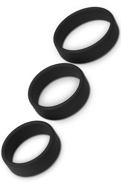 Lovetoy Soft Silicone Pro Rings - Cockring-Set 1