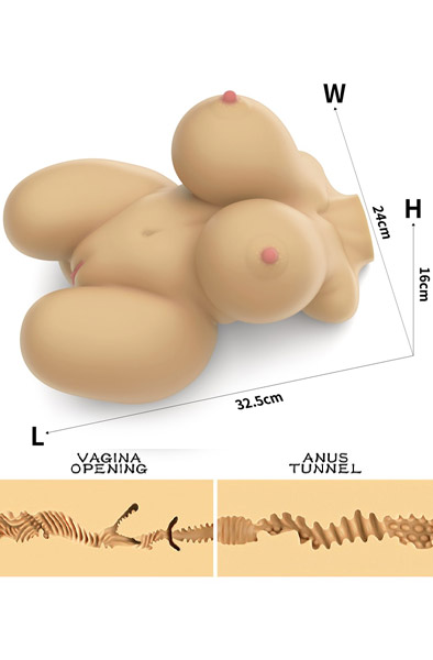 Lovetoy Streetgirls #6 Masturbator Doll 5 kg - Sexpuppe 2