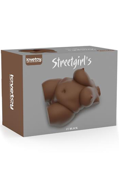 Lovetoy Streetgirls #7 Masturbator Doll Brown - Sexpuppe 8
