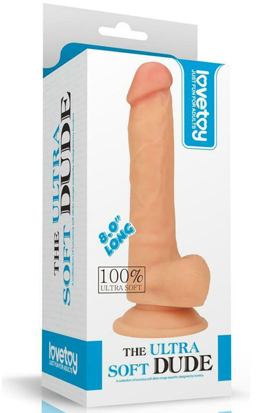 Lovetoy The Ultra Soft Dude 20,5 cm - Dildo 4