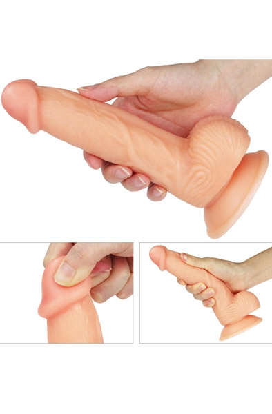 Lovetoy The Ultra Soft Dude 20 cm - Dildo 2