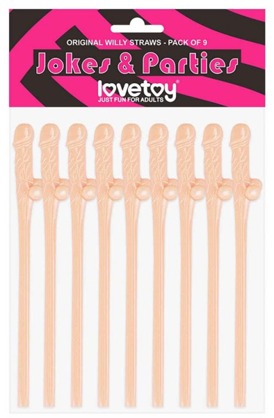 Lovetoy Willy Straws - Snopp Straw 2