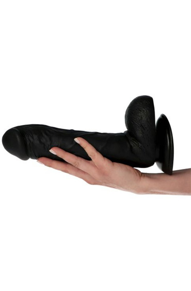 Lucio Dildo Black 28 cm - Realistischer Dildo 2