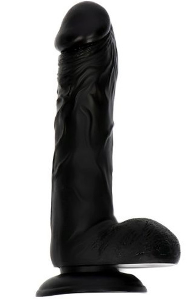 Lucio Dildo Black 28 cm - Realistischer Dildo 3