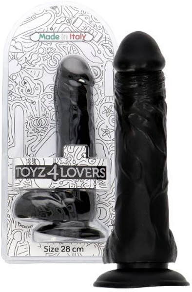 Lucio Dildo Black 28 cm - Realistischer Dildo 4
