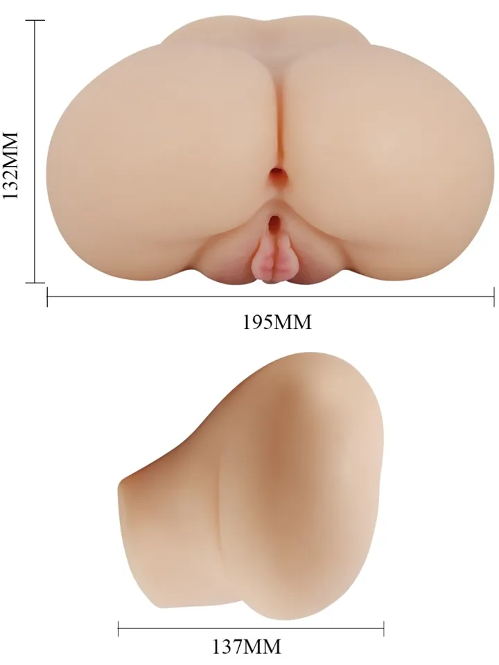 Luna Vibration Double Holes - Vibrating vagina masturbator 4