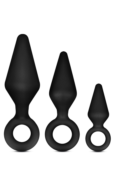 Luxe Wearable Night Rimmer Kit Black - Analplug Set 1