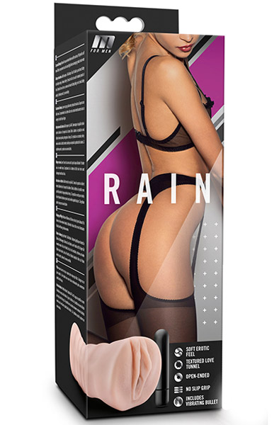 M For Men Rain Vanilla - Vagina-Masturbator 3
