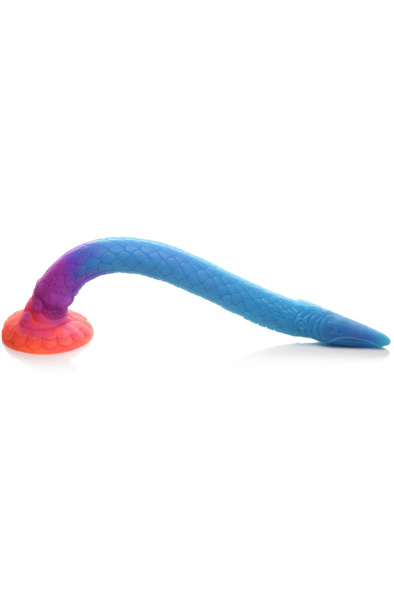 Makara Glow-in-the-Dark Silicone Snake 46 cm - Drachen-Dildo 5