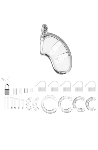 Mancage 01 Chastity Cage Transparent - Keuschheitskäfig 2
