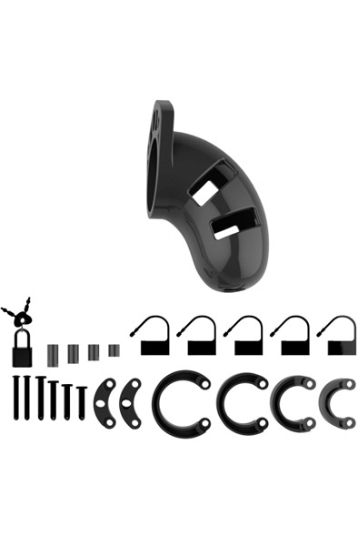 Mancage 01 Chastity Cock Cage Black - Chastity cage 2