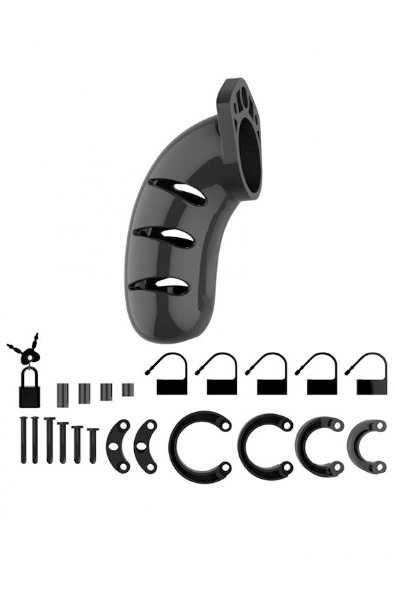 Mancage 03 Chastity Cock Cage Black - Keuschheitskäfig 2