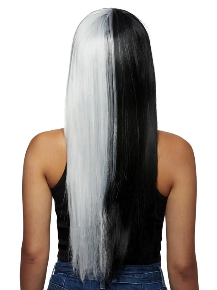 Manic Panic Diva Wig Black & White - Wig 2 [full]