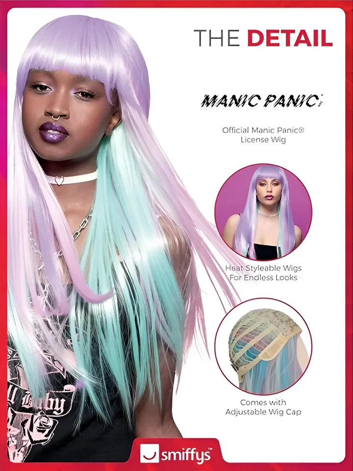 Manic Panic Lavender & Aqua Wig - Wig 2 [full]