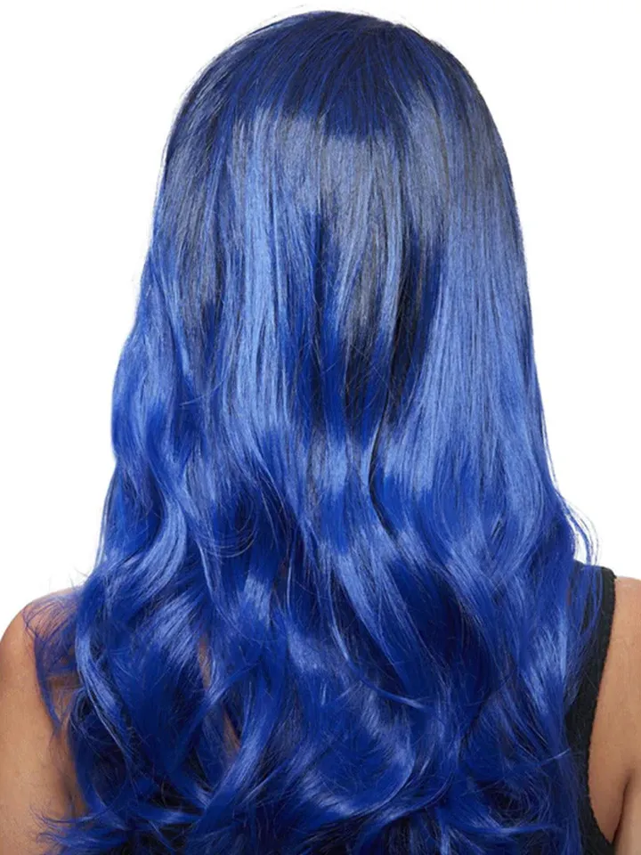Manic Panic Midnight Blue Waves Wig - Wig 2 [full]