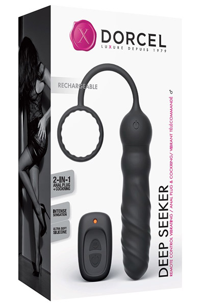 Marc Dorcel Deep Seeker Plug Anal - Ferngesteuerter Analplug 3