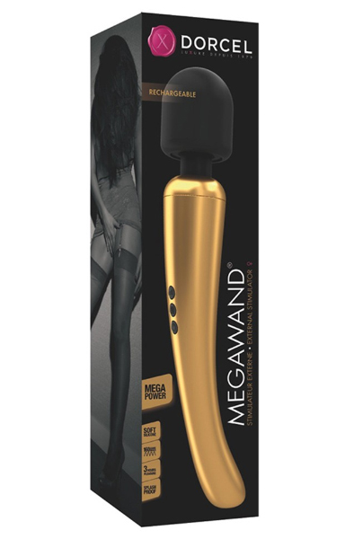 Marc Dorcel Rechargeable Megawand Gold - Zauberstab/Massagestab 2
