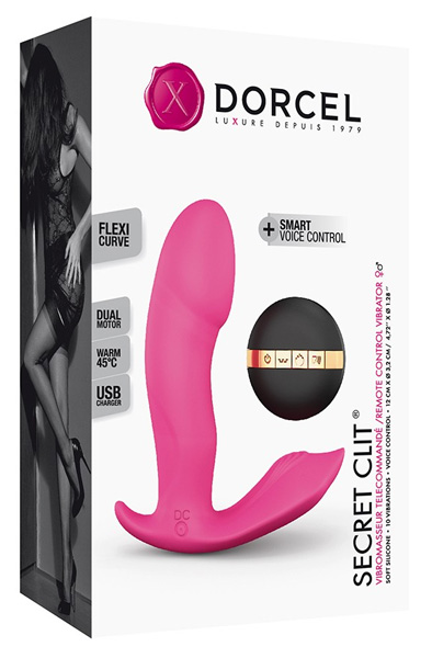 Marc Dorcel Secret Clit Pink - Sprachgesteuerter G-Punkt-Vibrator 4