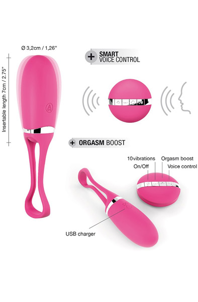 Marc Dorcel Secret Delight Pink - Vibrierendes Ei 3