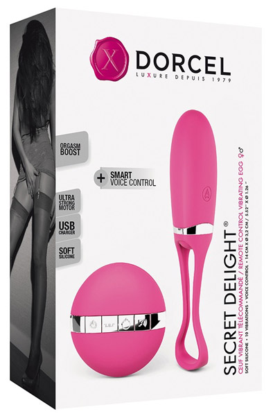 Marc Dorcel Secret Delight Pink - Vibrierendes Ei 4