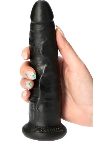 Marco Dildo Black 19,5 cm - Realistischer Dildo 3