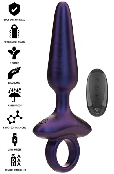 Marlon Vibrating Anal Plug Remote Control - Vibrating anal plug 1