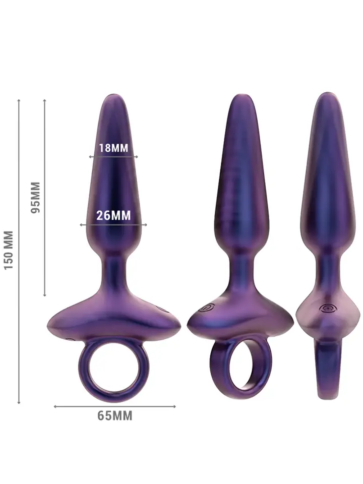 Marlon Vibrating Anal Plug Remote Control - Vibrating anal plug 3