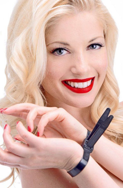 Master Series Black Zip Tie Police Cuffs - Handschellen 2