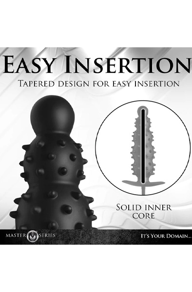 Master Series Ribbed Inflatable Anal Plug - Aufblasbarer Analplug 6