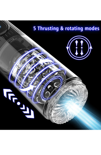 Masturbator mit Saug- Rotations- und Stoßfunktion - Automatischer Masturbator 2