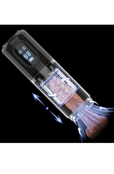 Masturbator mit Saug- Rotations- und Stoßfunktion - Automatischer Masturbator 3