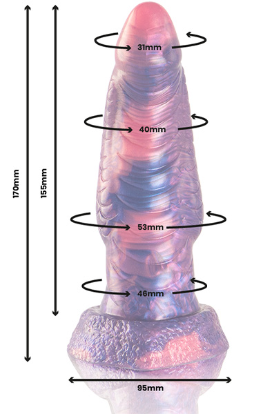 Medusa Dildo Petrifiing Pleasure 17 cm - Monster-Dildo 3
