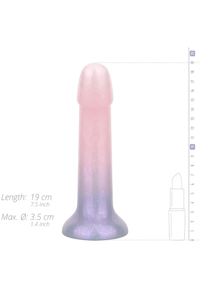 Mermaid Ombre Dildo 19 cm - Fantasy dildo 4