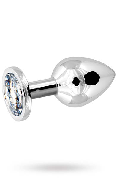 Metal Butt Plug Silver Medium - Analplug aus Metall 3