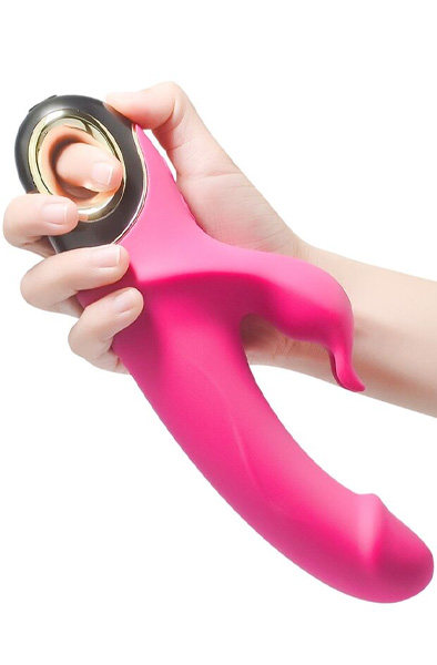 Meteror Vibrator Rabbit Rotator Dildo 22,5 cm - Rabbit-Dildos 3