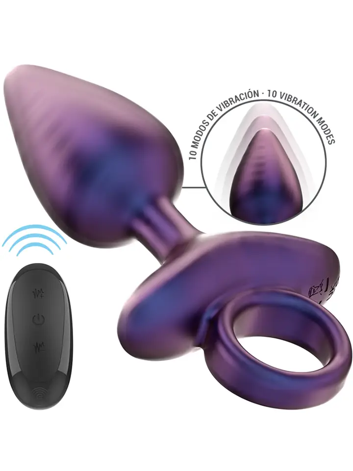 Michael Vibrating Anal Plug Remote Control - Vibrating anal plug 2