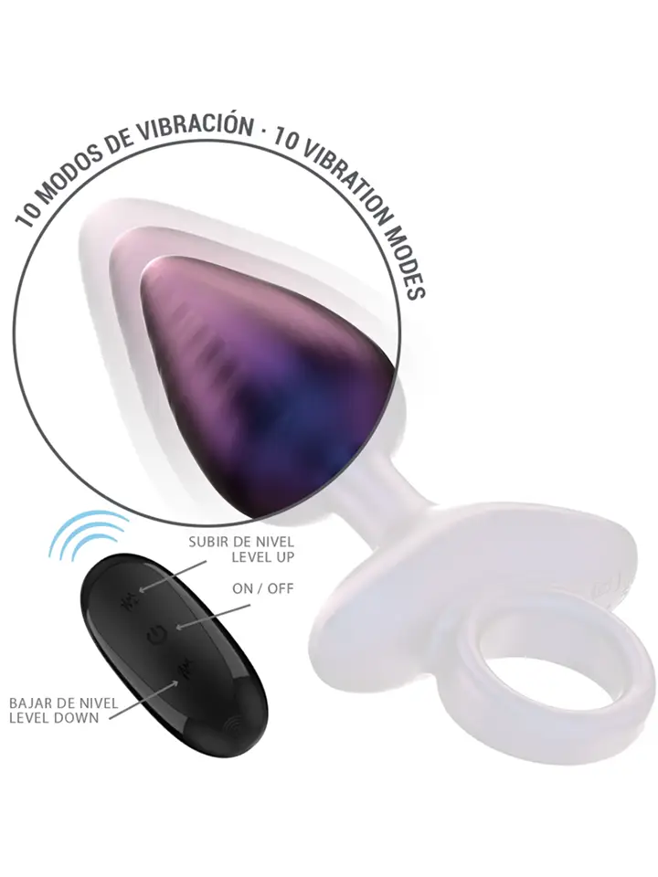 Michael Vibrating Anal Plug Remote Control - Vibrating anal plug 6