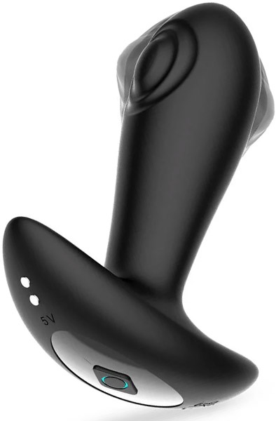 Milton Dual Tapping Anal Plug With Remote - Vibrierender Analplug 3