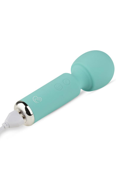 Mini Vibe Wand Vibrator Aqua - Zauberstab/Massagestab 2