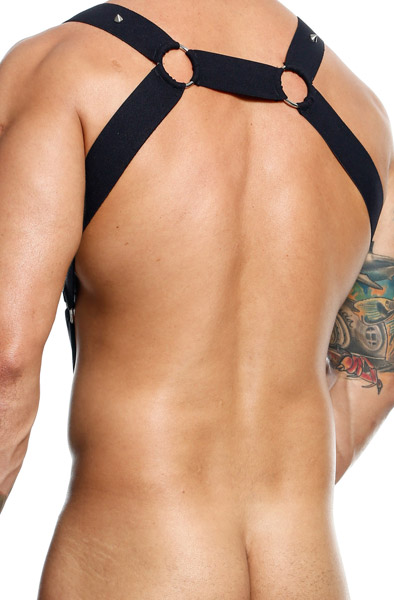 MOB Eroticwear Gerades Rücken-Harness - Bondage-Set 2