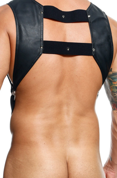 MOB Eroticwear Top Cockring Harness - Bondage-Set 2