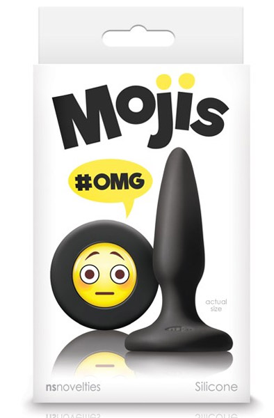 Moji`s OMG Butt Plug Black - Analplug 2