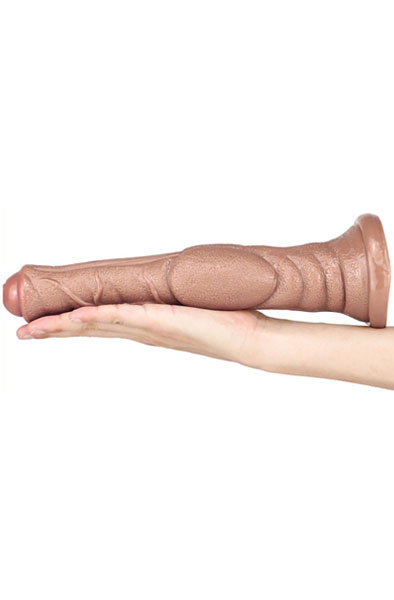 Monster Dildo Long Dong Light Brown 30 cm - Monster-Dildo 2
