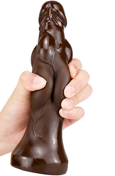 Monster Dildo Umik Brown 21 cm - Monster-Dildo 2