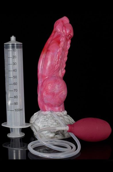 Monster Wooscal Ejaculating Dildo 24,5 cm - Drachen-Dildo 1