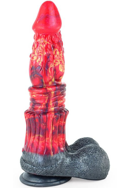 Monstered Dragon Dildo Postyr 26,5 cm - Drachen-Dildo 1
